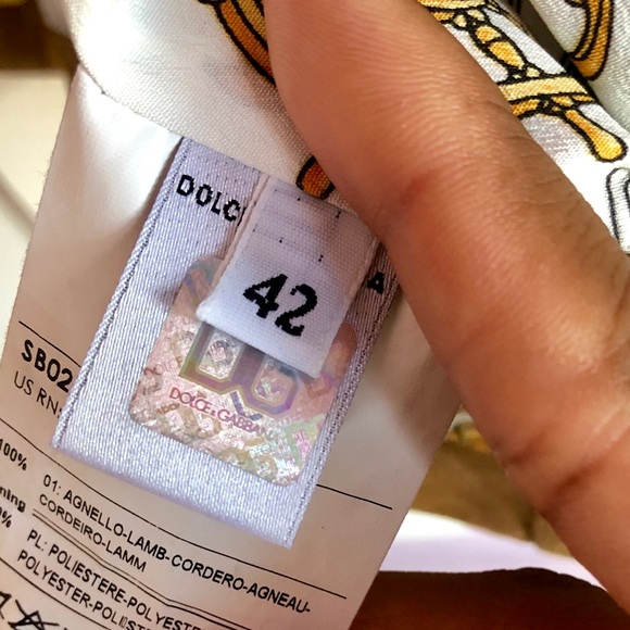 ✨AUTHENTIC✨ ⚓️DOLCE & GABBANA⚓️ SUEDE BIKER JACKET - Picture 6 of 6